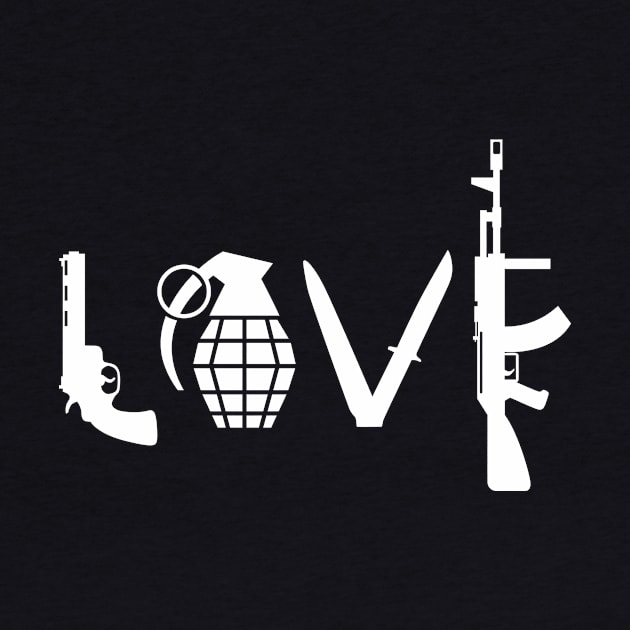 Love Guns by creativegraphics247